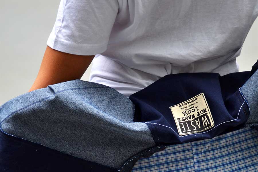 WasteNotWaste: el reúso de desechos textiles como una nueva moda