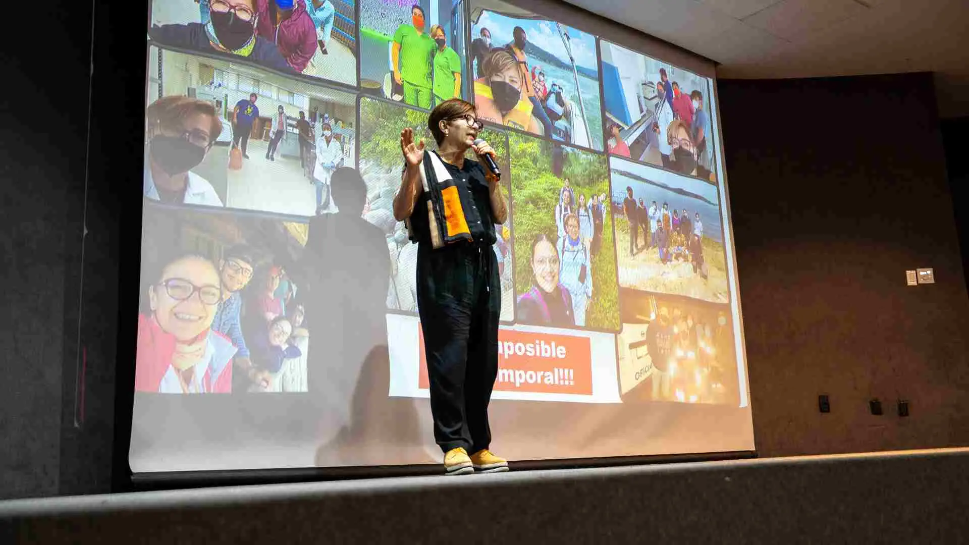 Estefaní Tavera en el evento WaterTalks: ideas que fluyen