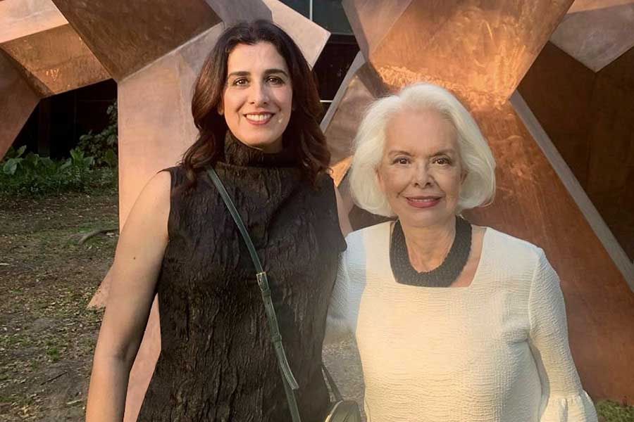 Yadira Ornelas, directora del Future Design Lab en Monterrey, y Concepci&oacute;n Olavarrieta, vicepresidenta en Millenium Project y fundadora del Nodo M&eacute;xico.