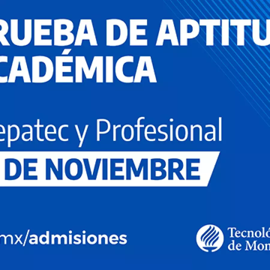 Rompe tus límites, inicia tu proceso de admisión, Prueba de Admisión Académica 24 de noviembre