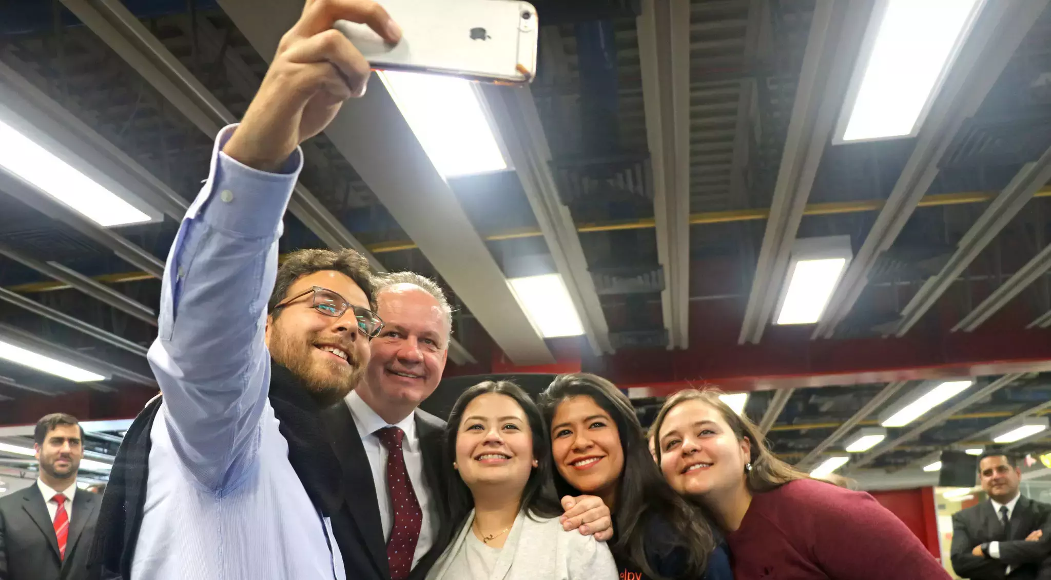 Presidente de Eslovaquia en el Tec de Monterrey