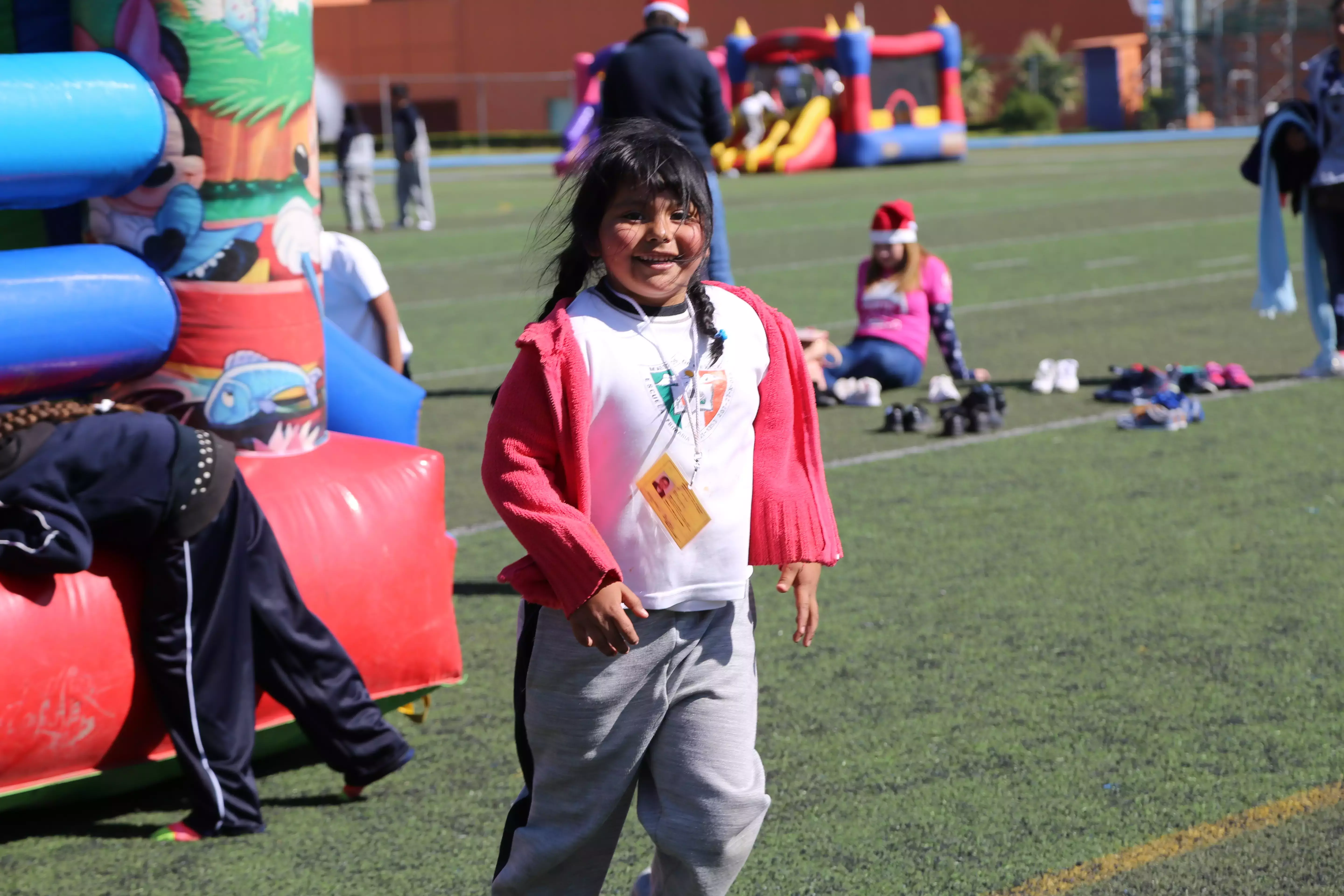 Niña feliz