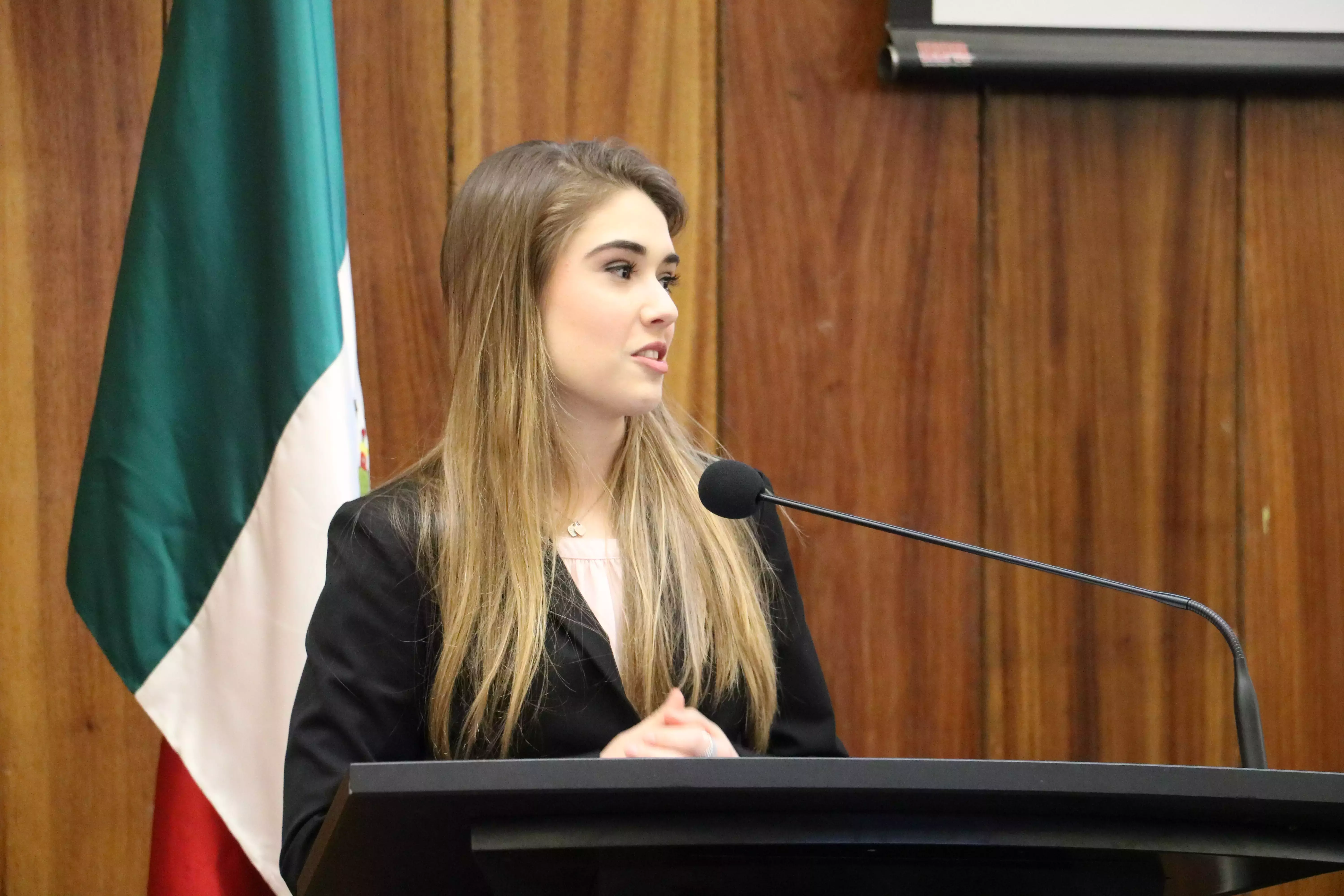 Alejandra González Niño de Rivera, presidenta del Consejo de Sociedades de Alumnos