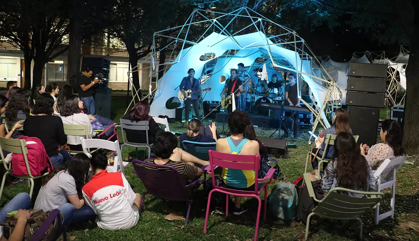 Las actividades de Ruta e cerraron con un concierto del grupo LHEO, conformado por alumnos