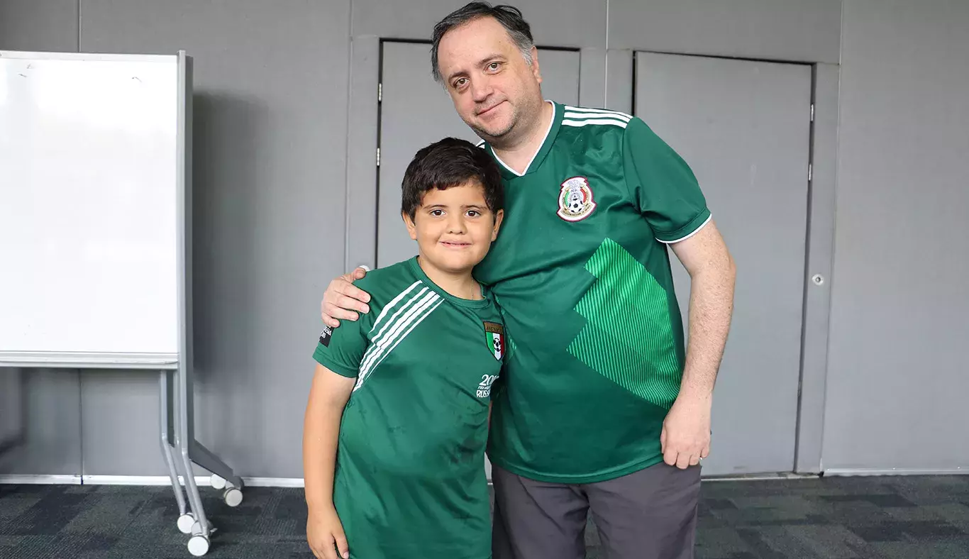 Comunidad Tec vivió el ambiente mundialista en el partido de México contra Suecia