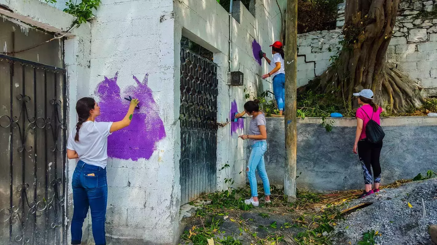 También se buscó bajar la violencia en la zona con este proyecto.