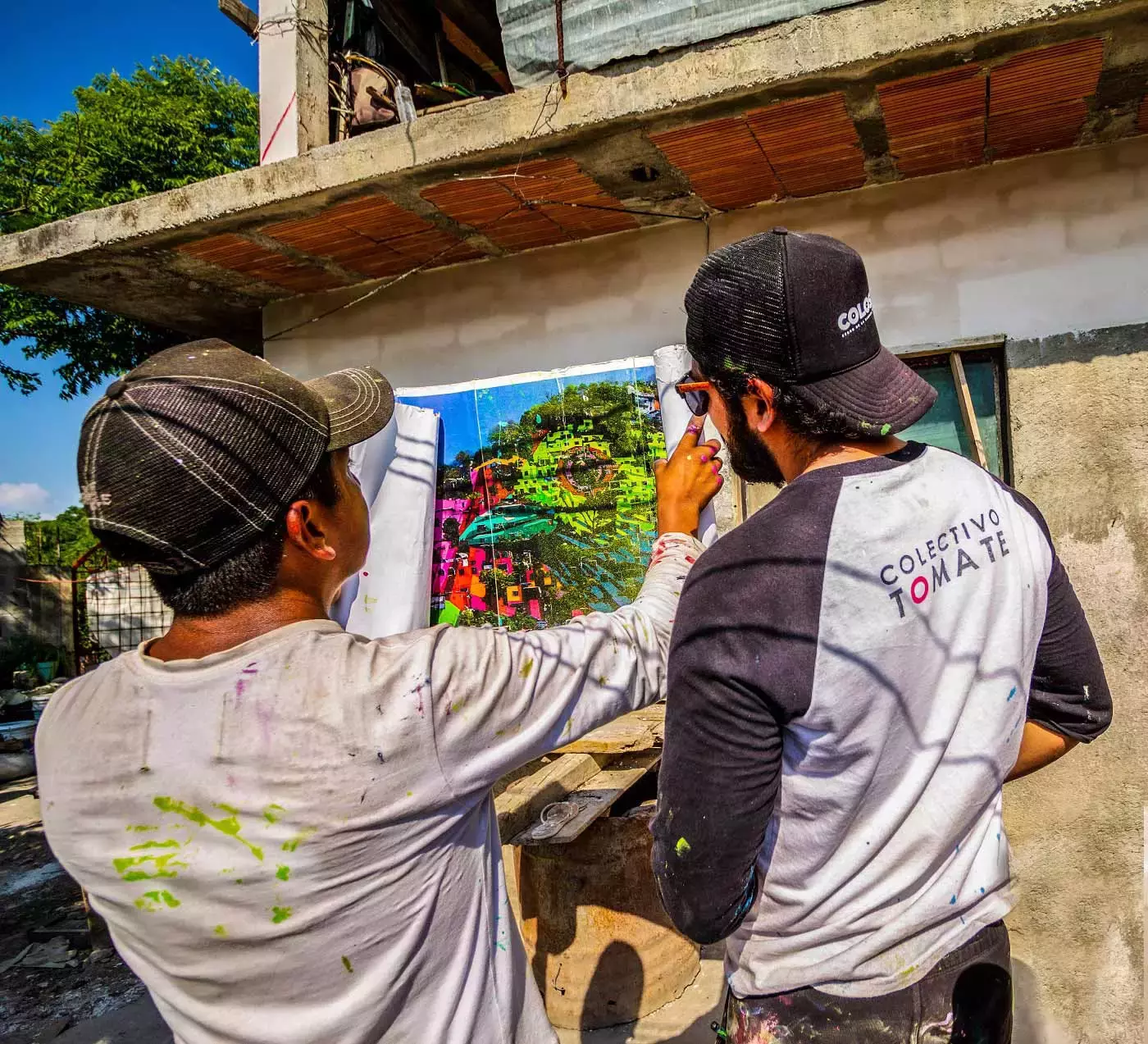 El proyecto busca convertir al Cerro de la Campana en un lugar de color y de convivencia.