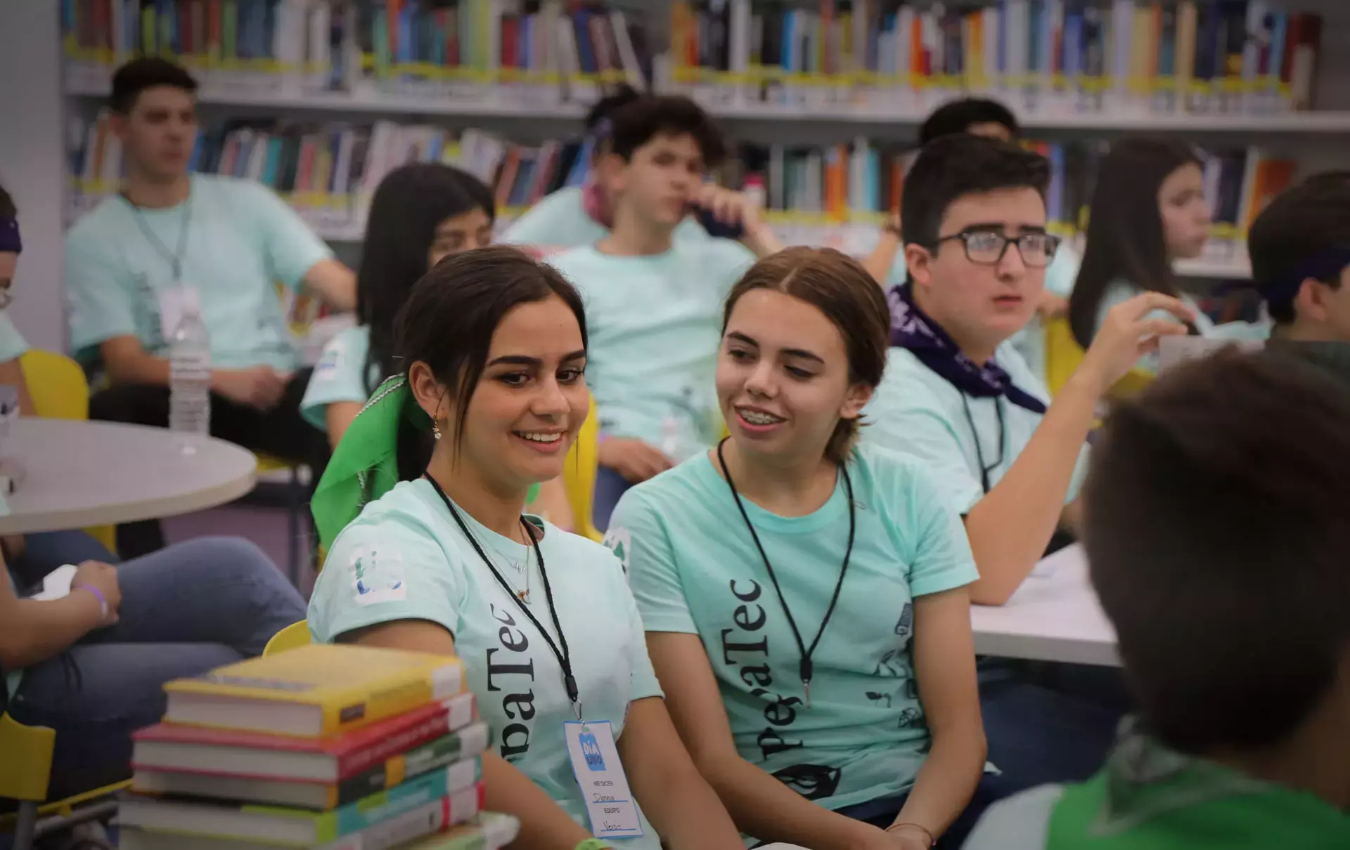 Alumnos viviendo día uno