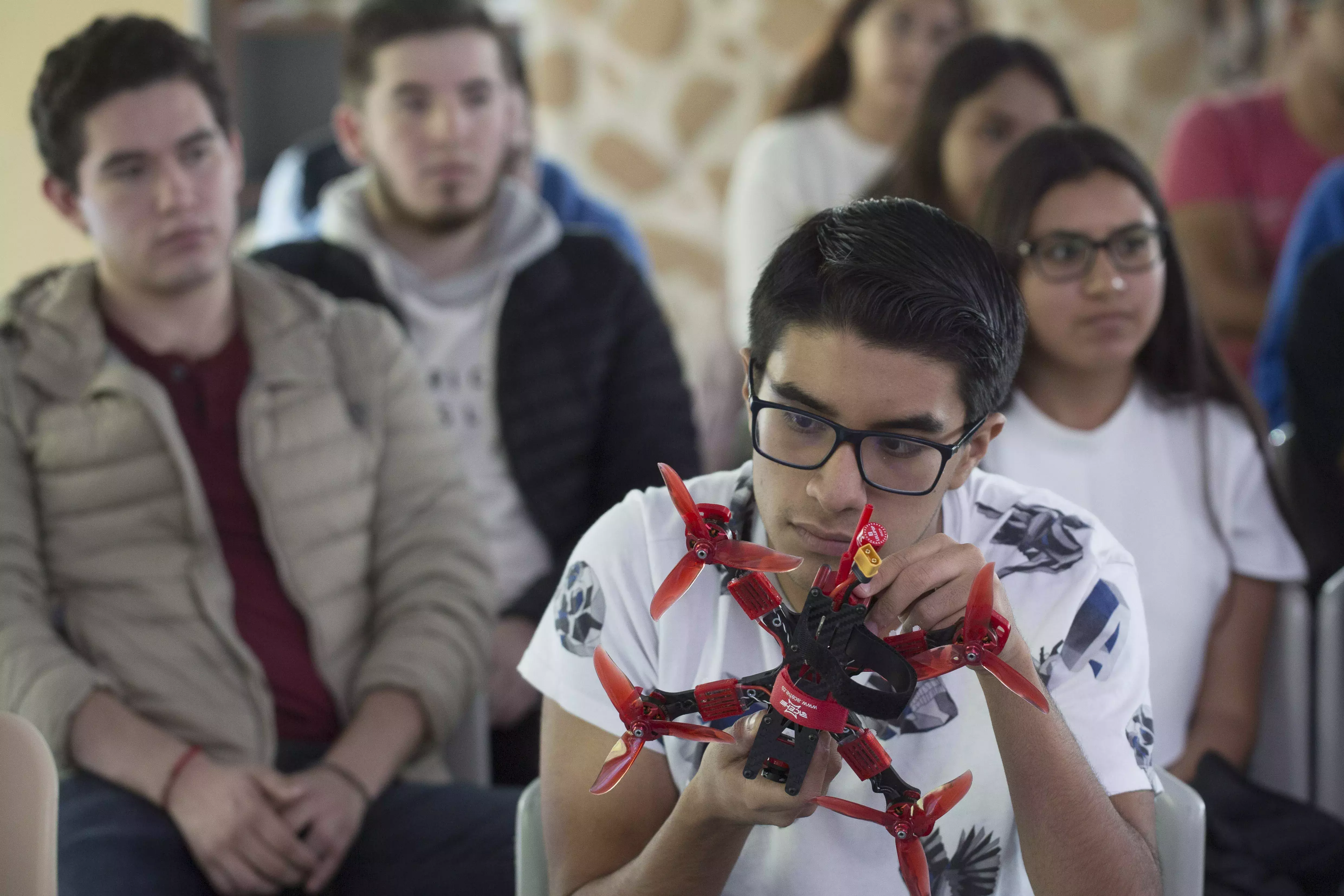 También hubo velita en el pastel en campus Morelia.