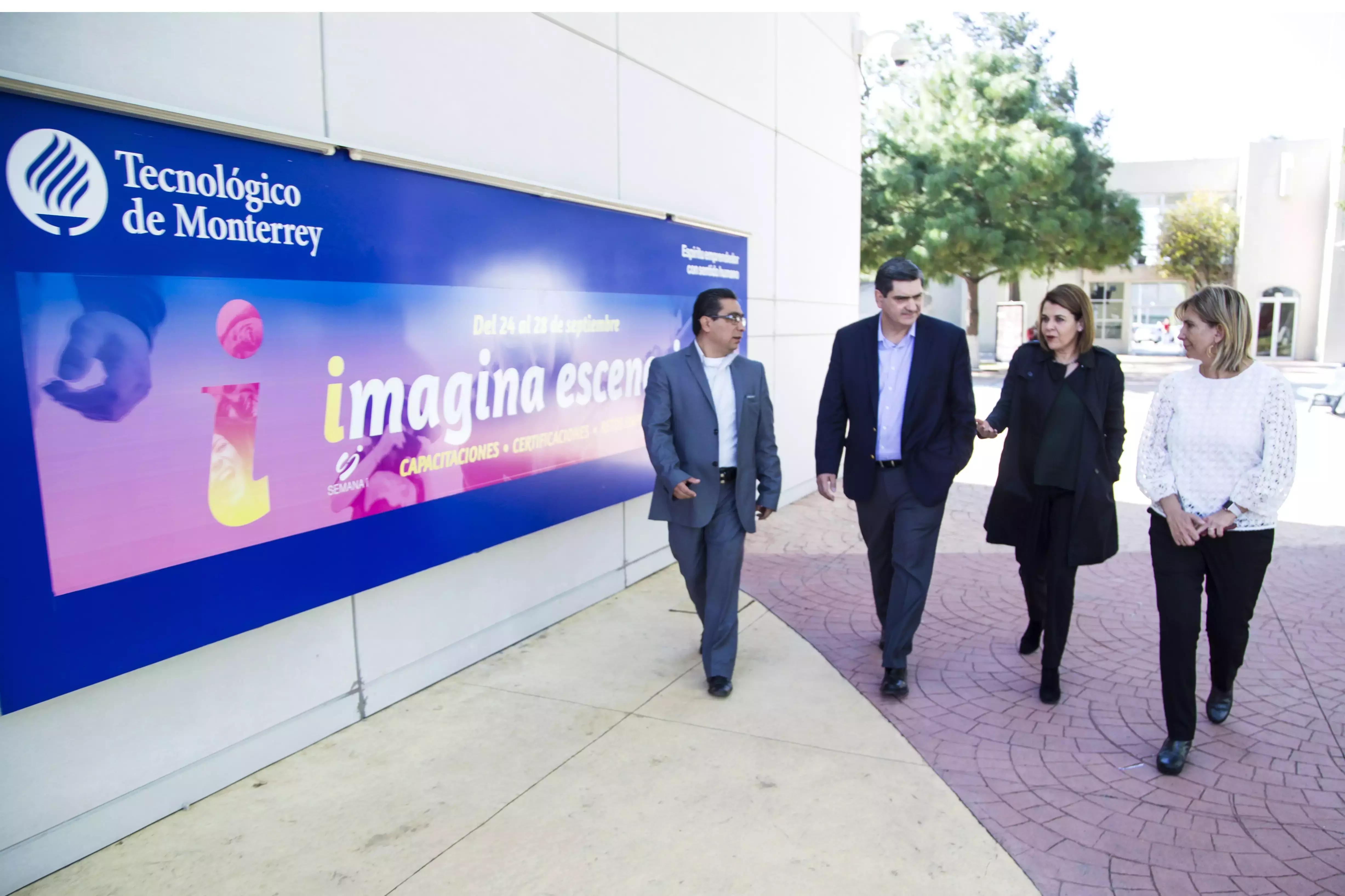 David Garza visita campus Hidalgo 