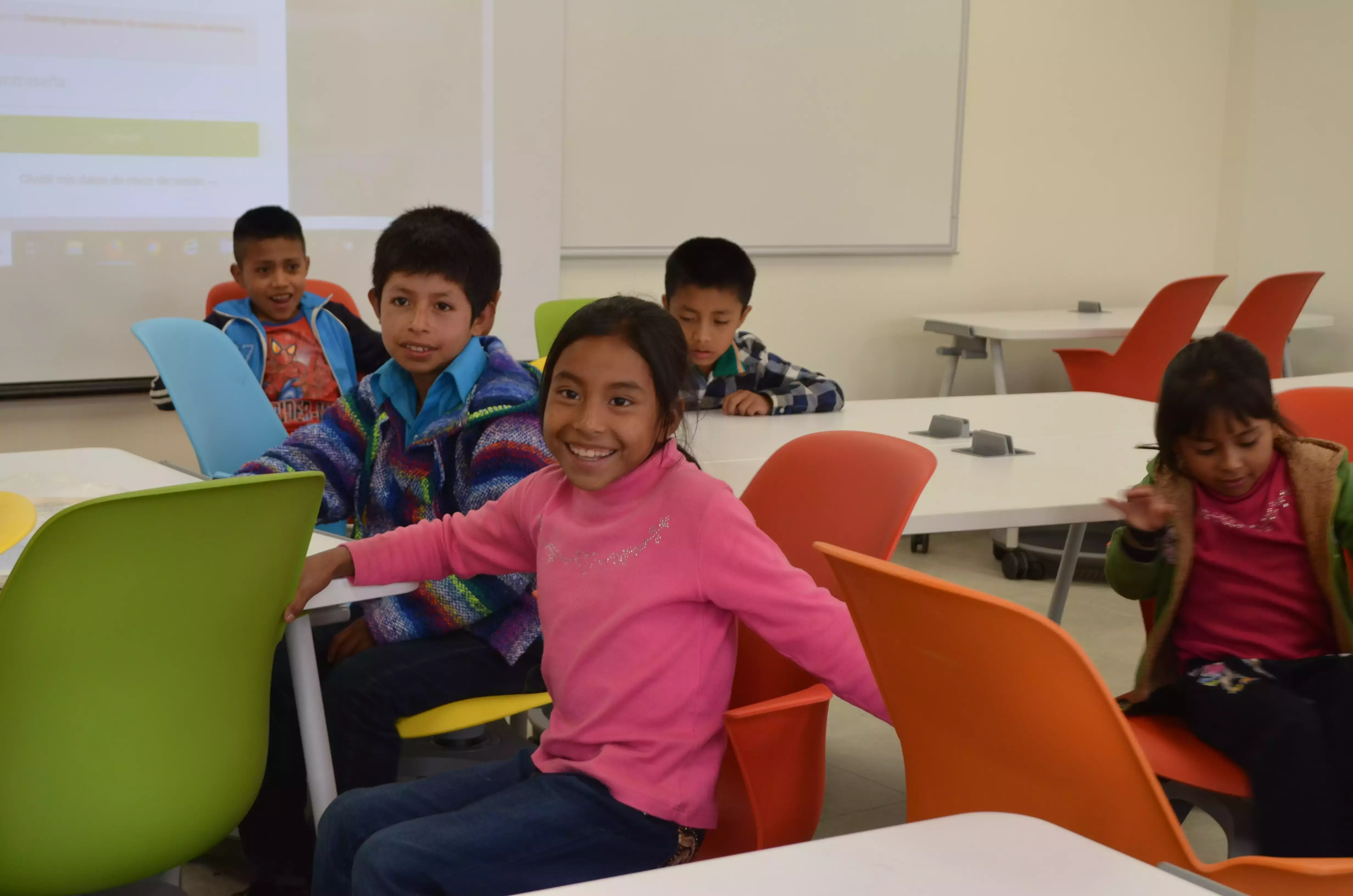 hijos de los socios formadores presentes en el evento