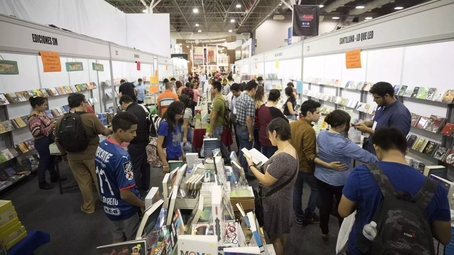 Feria Internacional del Libro Monterrey 2018.