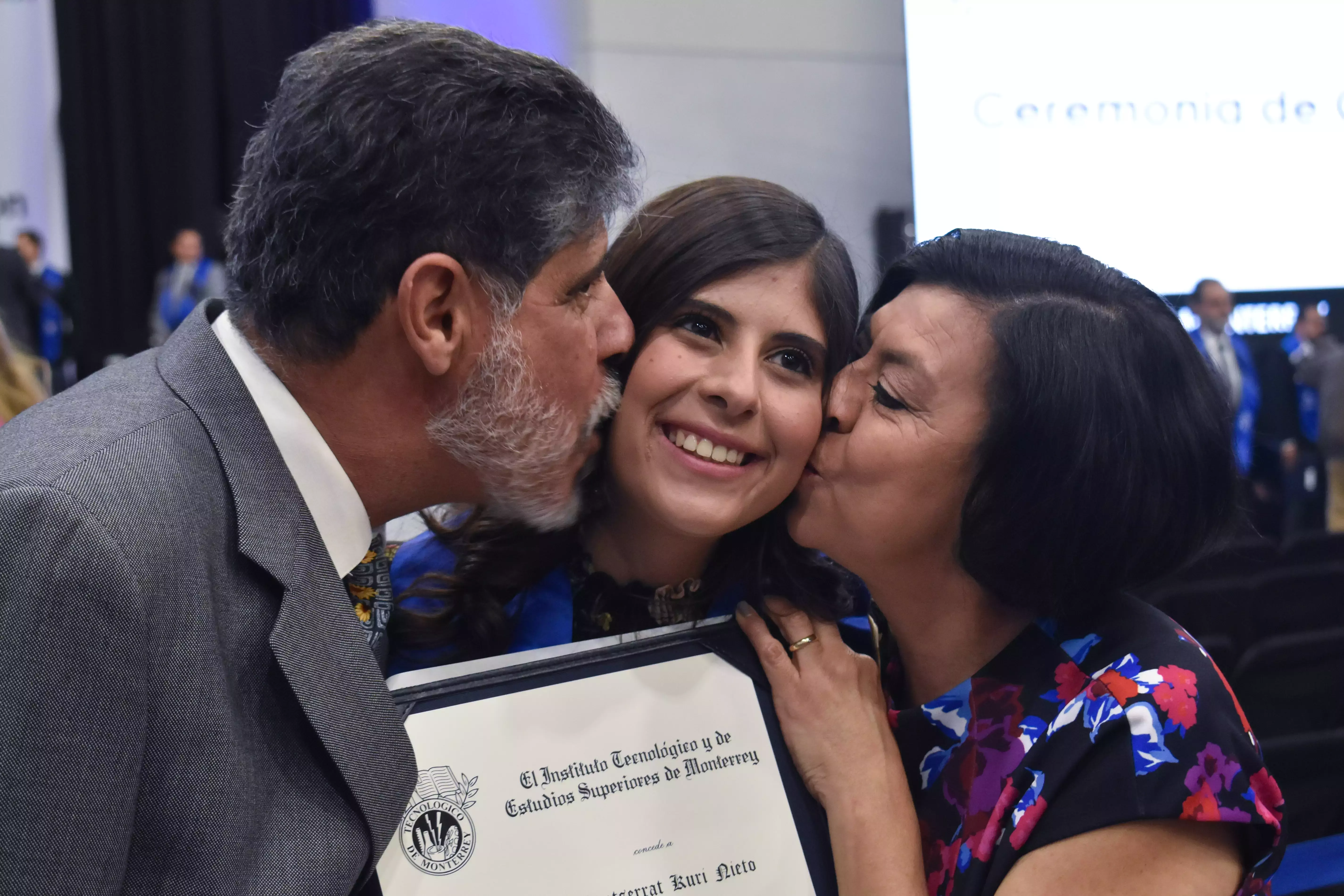 Festejo con padres de familia