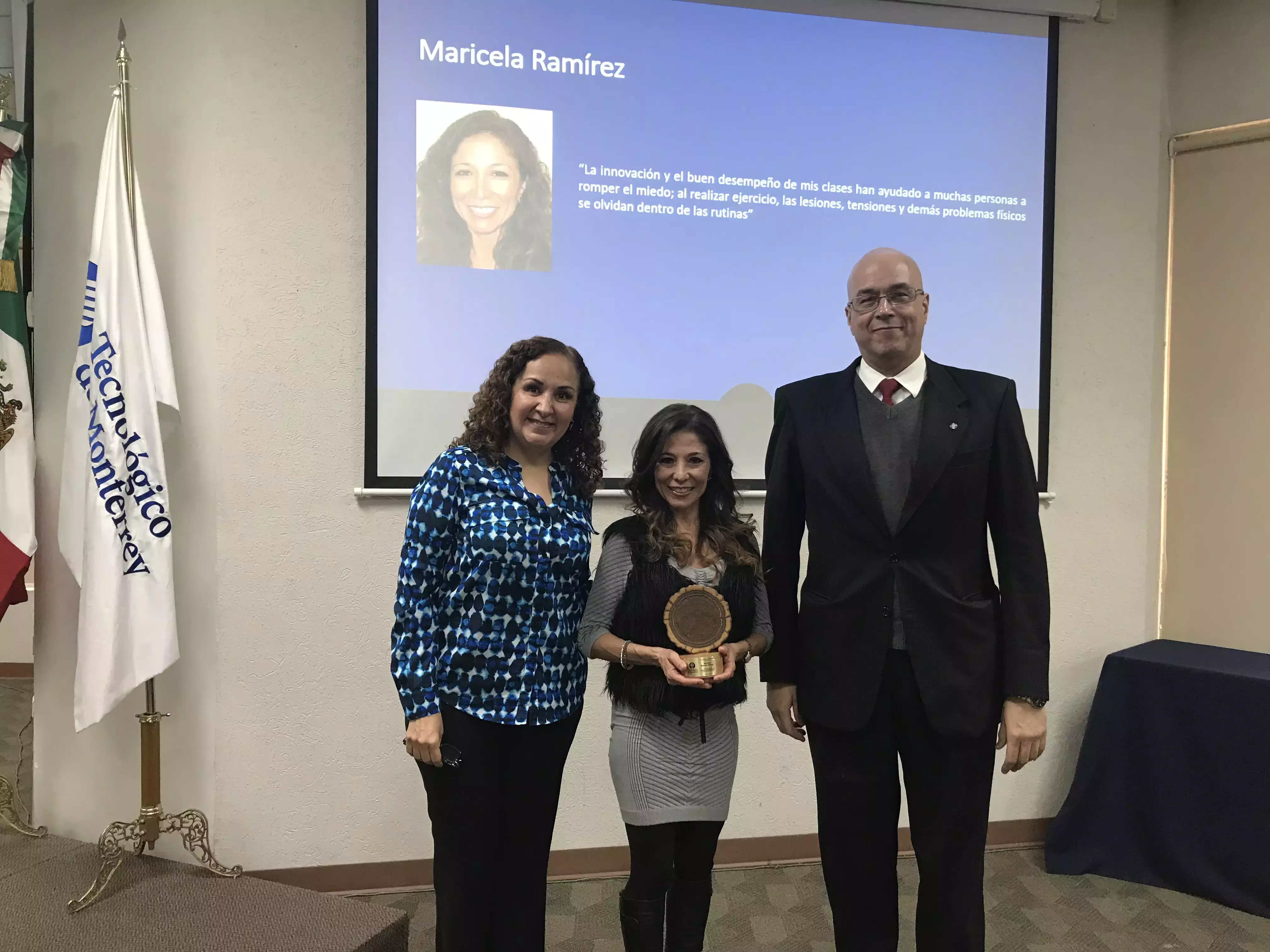 Marisela Ramírez con 25 años en el Tec