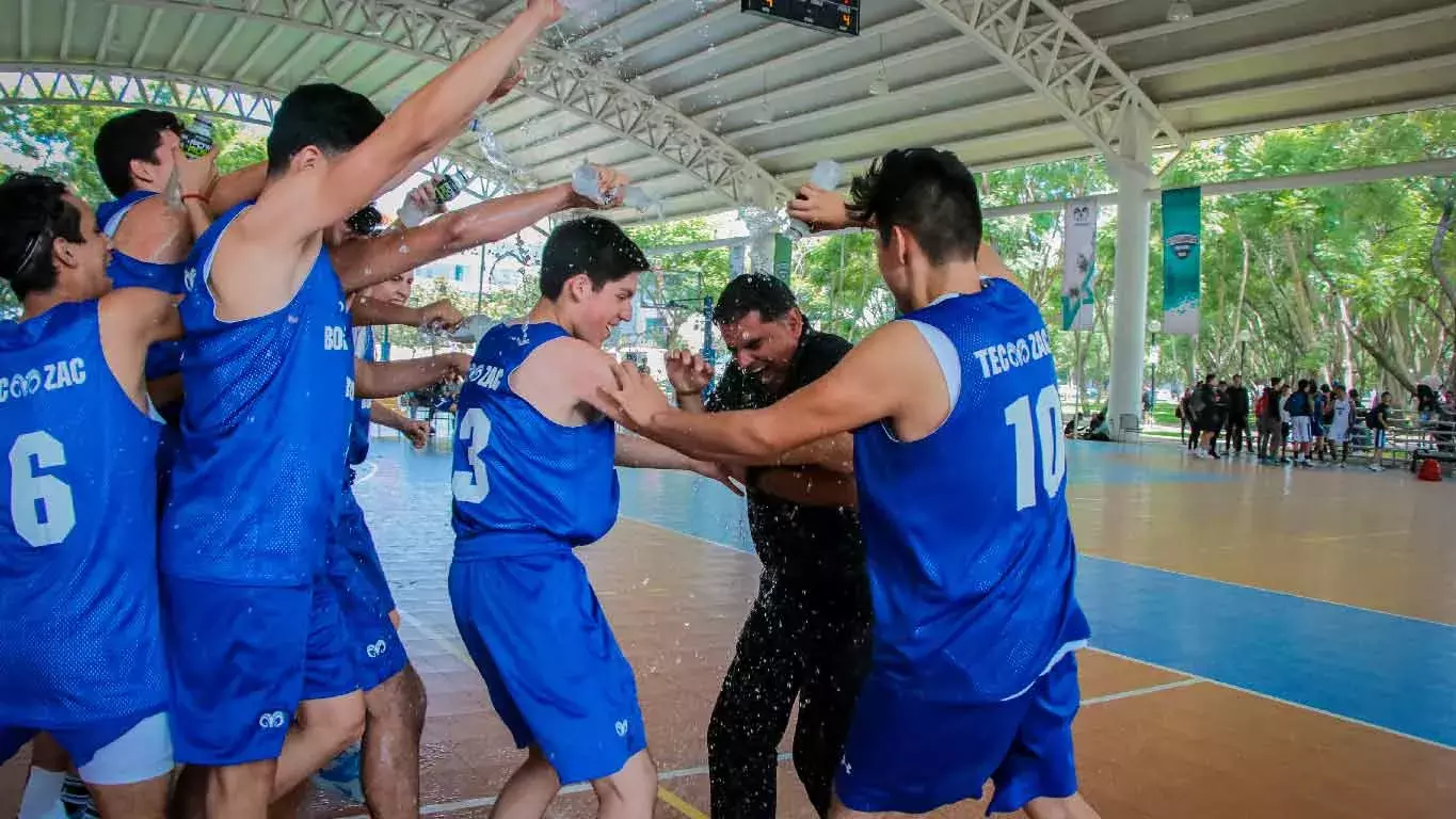 Borregos Zacatecas campeonas de basquetbol baloncesto