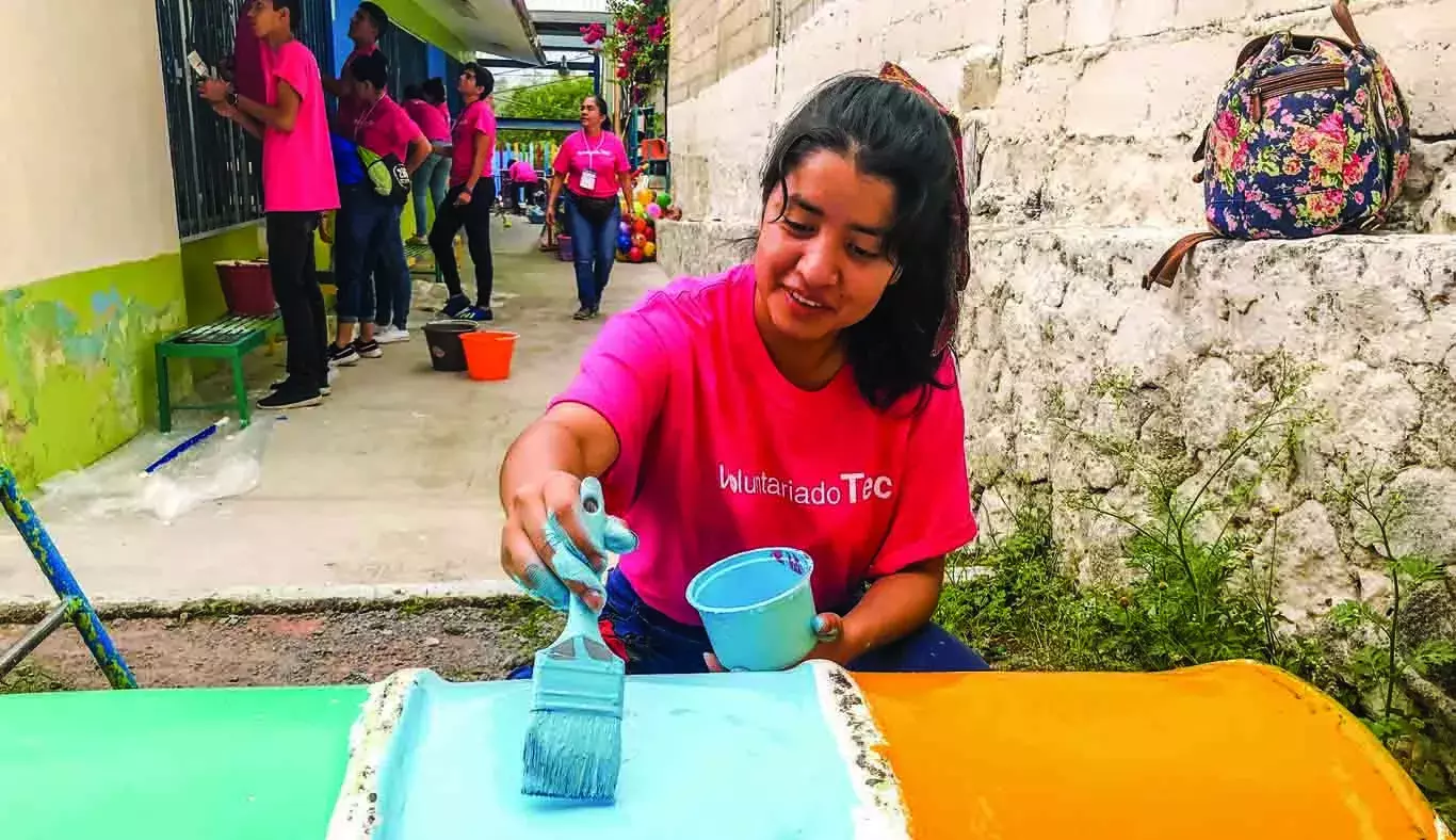 70 voluntarios del campus Cuernavaca impactan a niños de Xochitepec