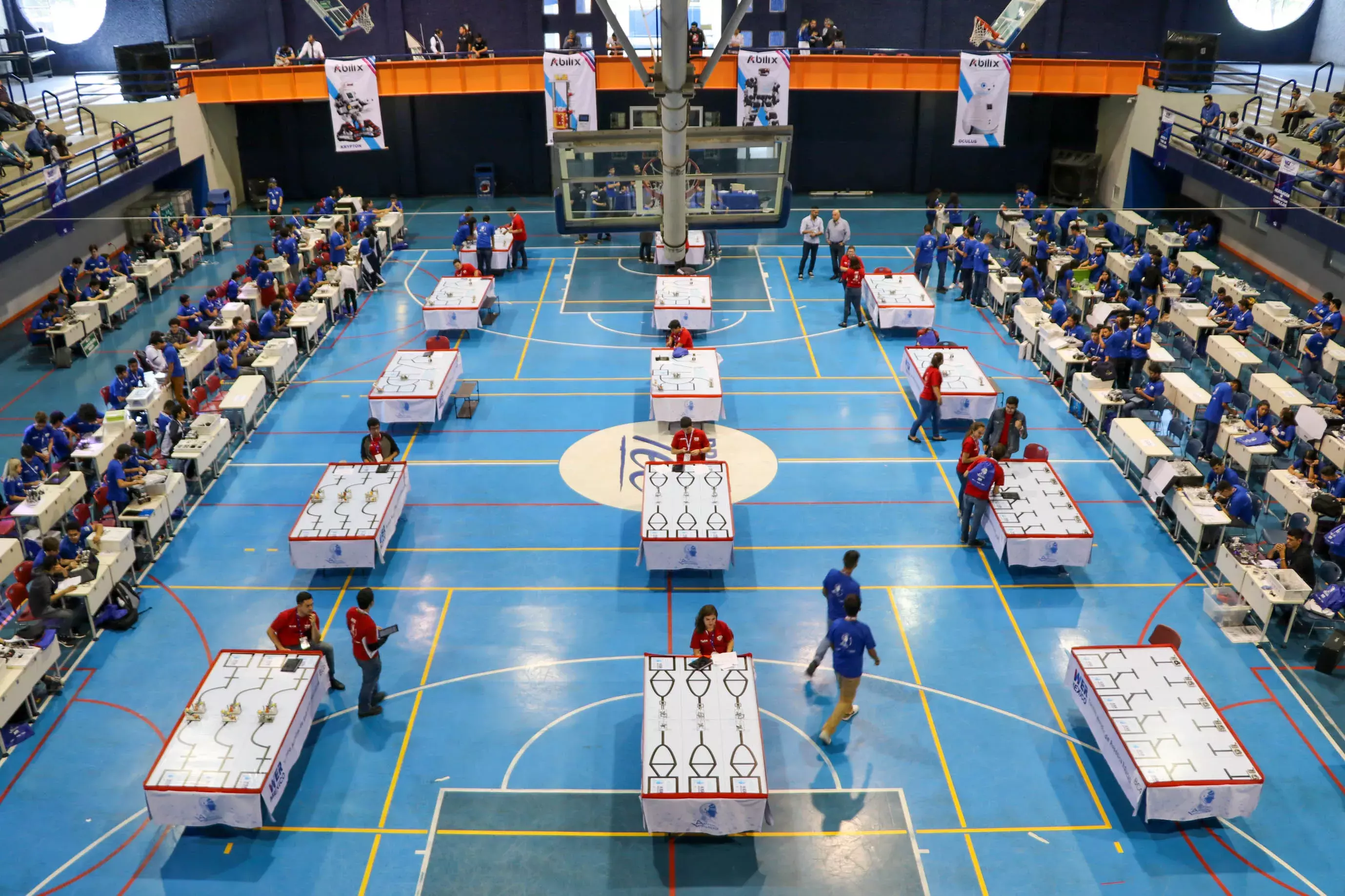 Estudiante se encuentra en la competencia.