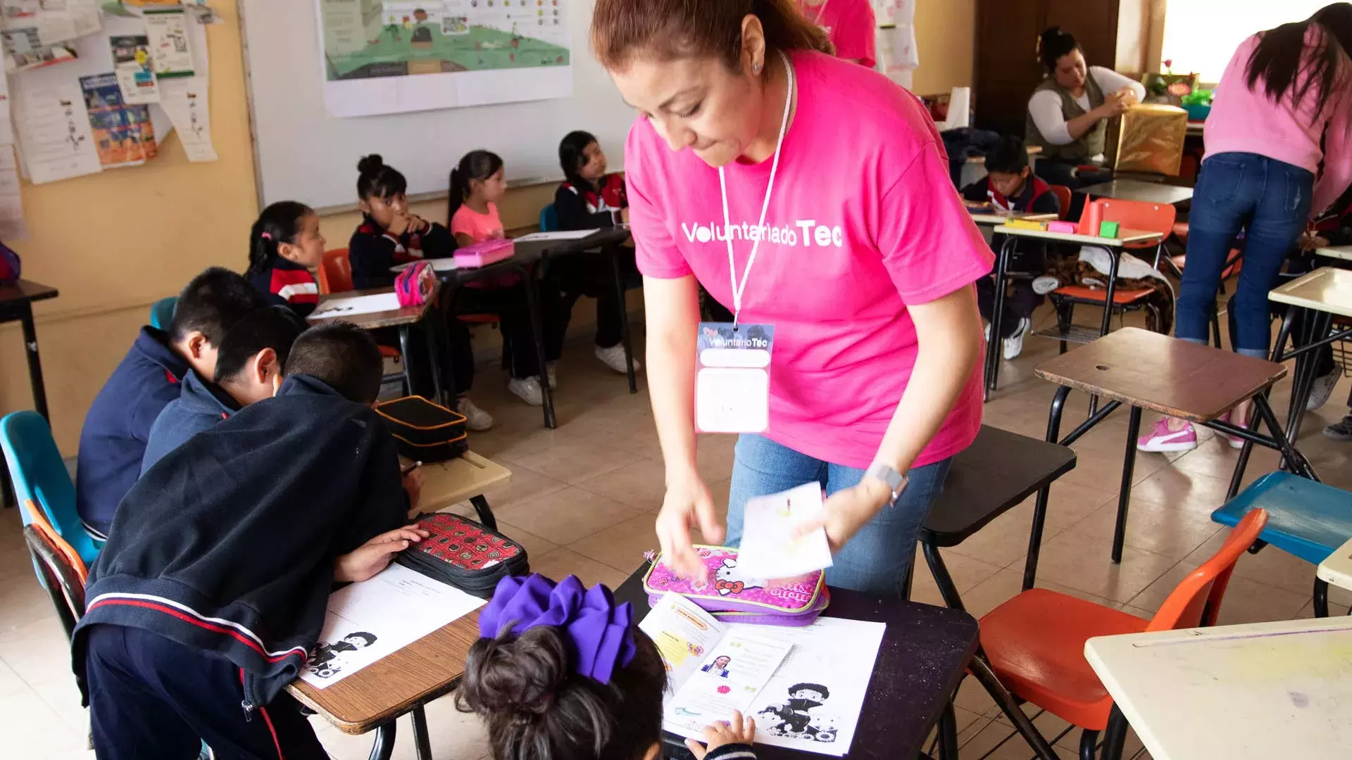 Actividades Voluntariado Escuela Quetzalcóatl de Pachuca