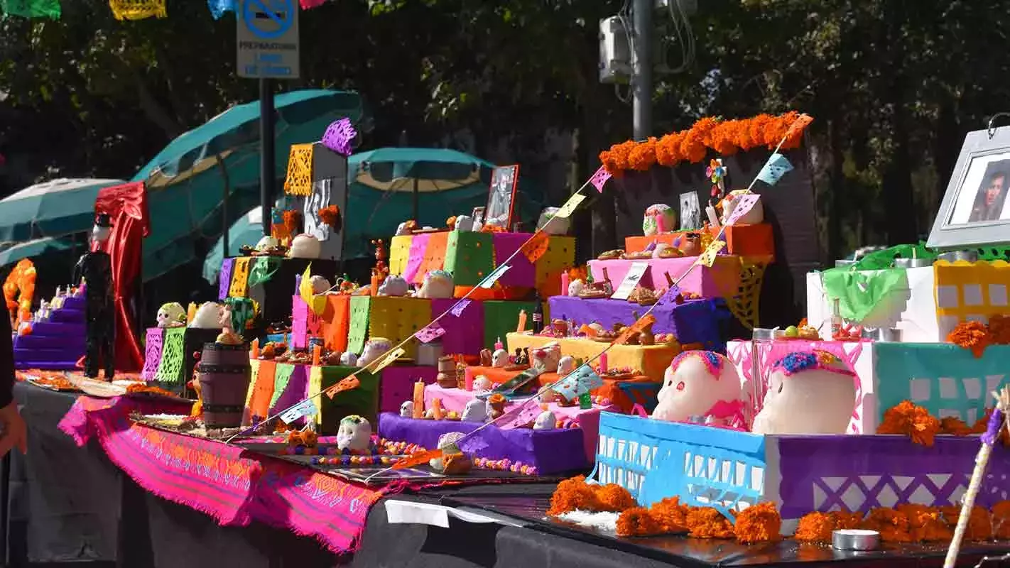 Fiesta de Humanidades en PrepaTec Guadalajara celebra el Día de Muertos.