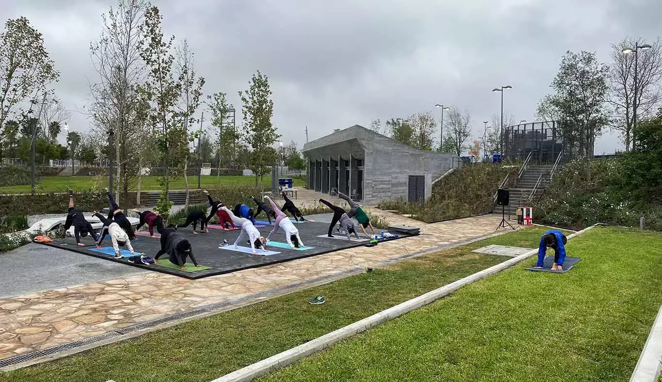 Inauguración Parque Central