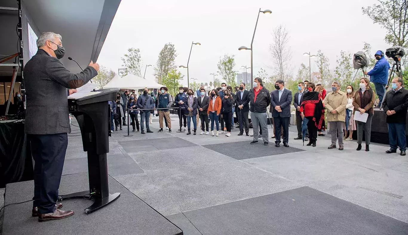 Inauguración Parque Central