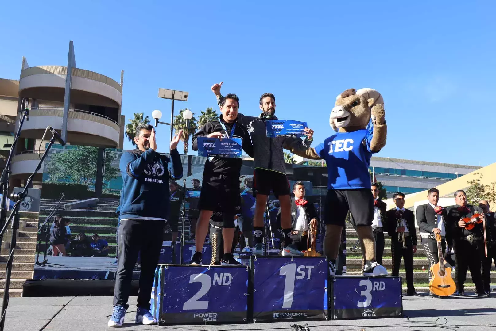 Carrera Think Feel Run en el Tec de Monterrey de San Luis Potosí