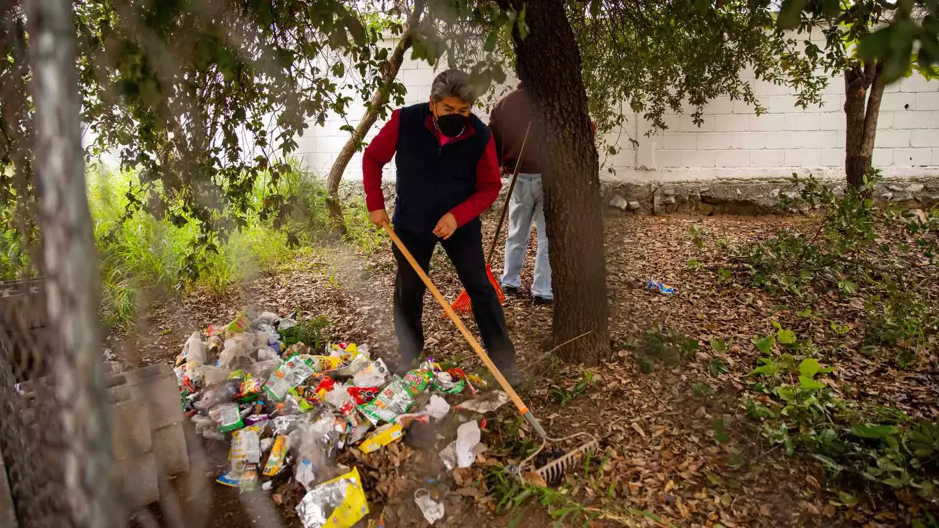 Cada voluntario realizó un promedio de 8 horas de actividades.