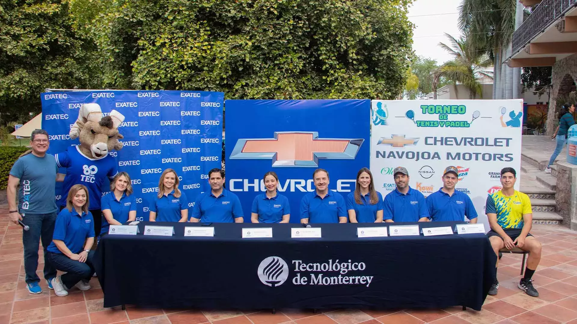 Primer Torneo Anual de Tenis y Pádel organizado por la Asociación EXATEC Navojoa