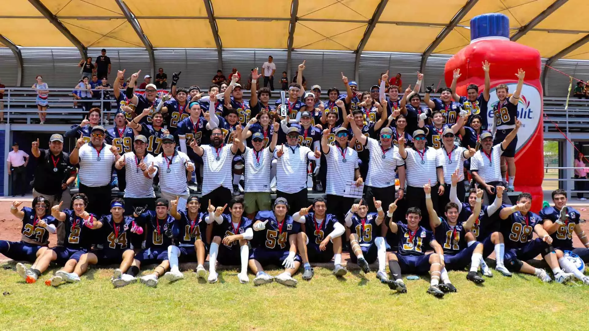 equipo campeón nacional de futbol americano u17 2023