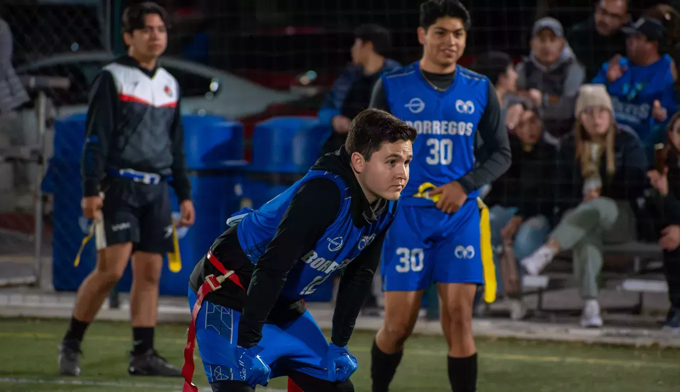 Jugador defensivo de tochito varonil