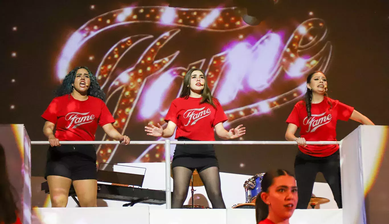 FAME el musical en el teatro Isauro Martínez de Torreón por estudiantes del Tec de Monterrey campus Laguna