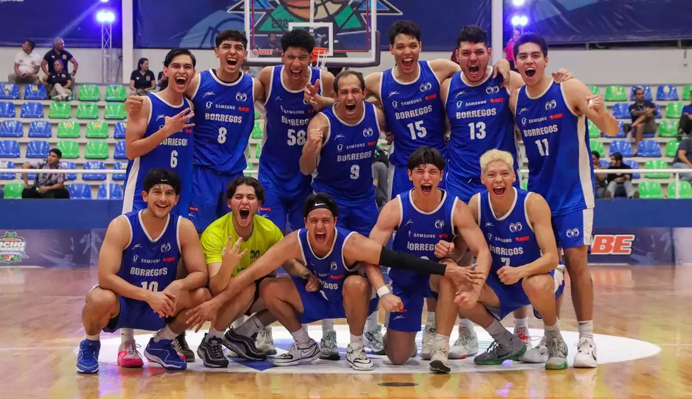 Borregos logran subcampeonato en los 8 Grandes del basquetbol