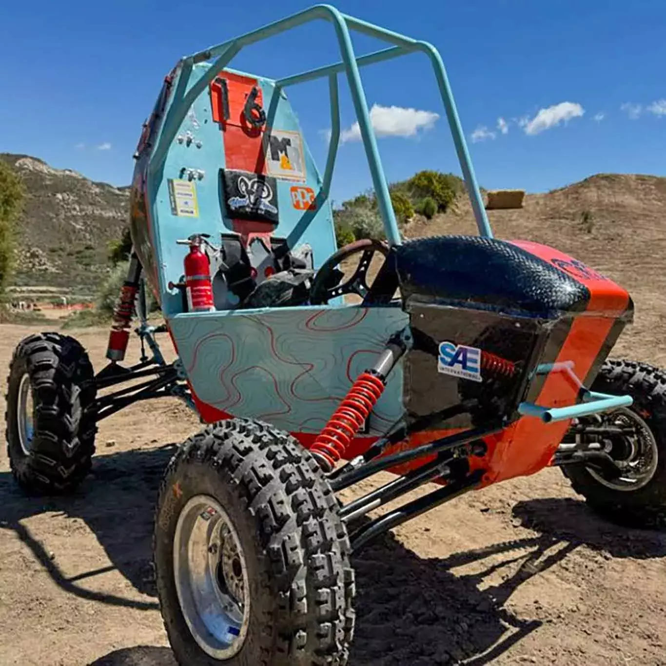 Reto de vehículos Baja SAE, en el que destacó el Tec Guadalajara.