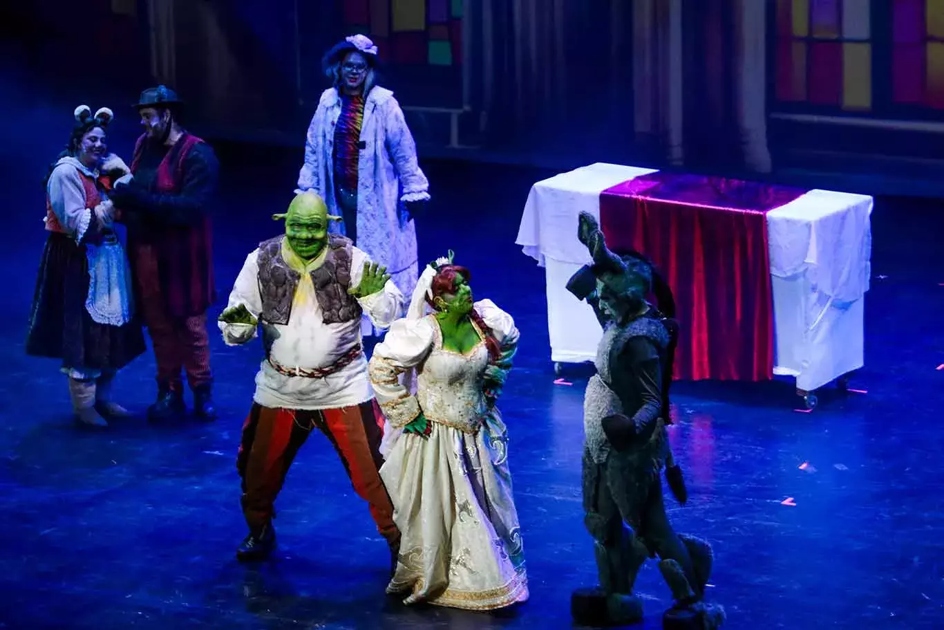 Shrek, el musical, en el Tec Guadalajara. 