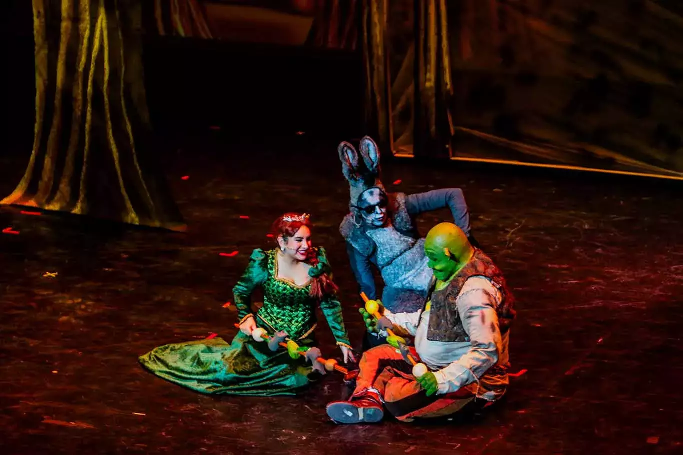 Shrek, el musical, en el Tec Guadalajara. 