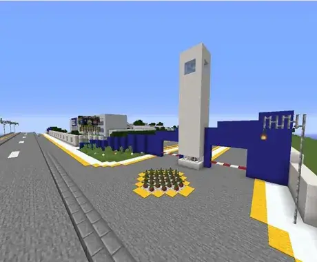 Alumnos de Preparatoria en Celaya diseñan escuela en Minecraft