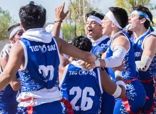 Equipo varonil Flag football campeón CONADEIP 2022