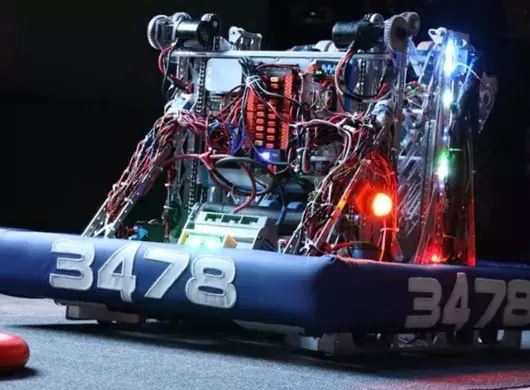 Michelangelo, el robot de esta temporada del equipo LamBot