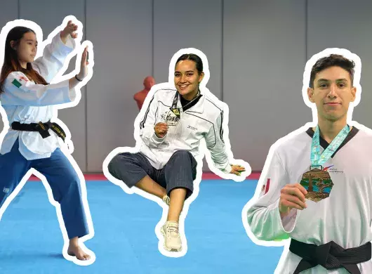 Los taekwondoínes de Borregos Monterrey obtuvieron 4 medallas del Panamericano de Brasil.