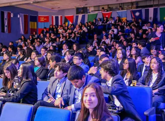 estudiantes en auditorio del tec campus tampico