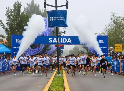 Da inicio la carrera Think Feel run en Tec SLP