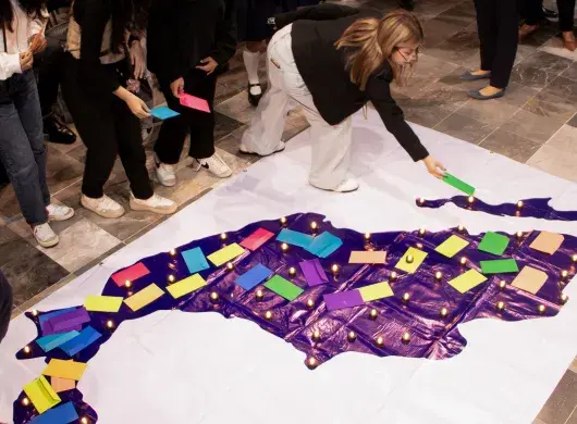 Estudiante en actividad de Con-ciencia Social