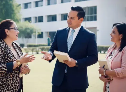 Los docentes de Derecho Sofía Altamirano, Luis Gerardo Ortiz y Alejandra Meza, del Tec campus Chihuahua, conversan a propósito de las obras que acaban de publicar.