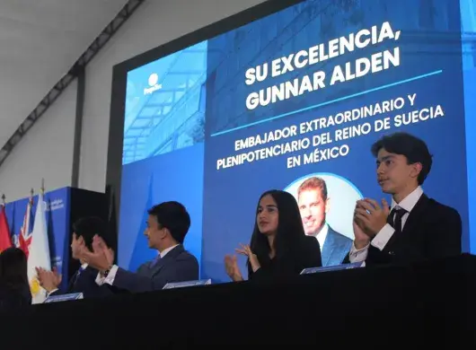 Alto secretariado de MEXMUN 33 de PrepaTec CCM durante el Modelo ONU.