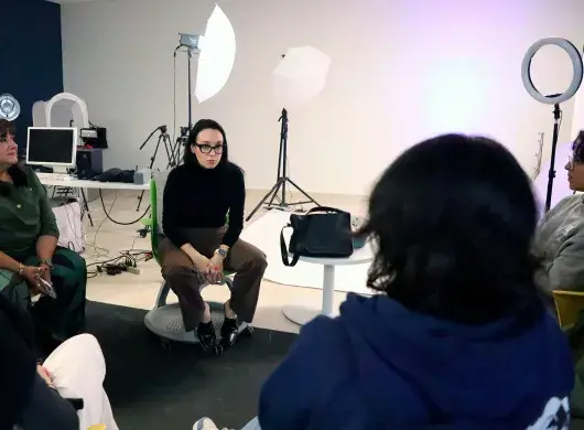 Decana de la Escuela de Humanidades y Educación charla con futuros estudiantes del Tec de Monterrey campus Laguna