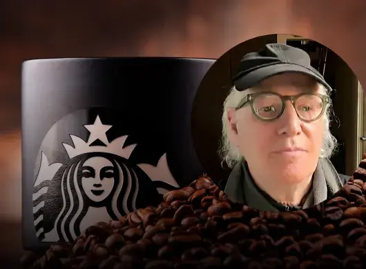 Zev Siegl, cofundador de Starbucks, dio una videocoferencia desde su domicilio 