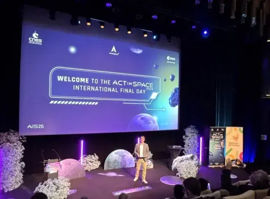 Estudiantes del Tec Querétaro en la final de ActInSpace.
