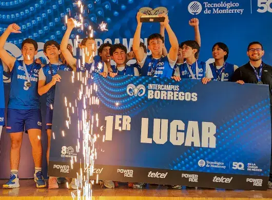 ¡Portan oro! Borregos de PrepaTec Toluca ganan Copa Intercampus