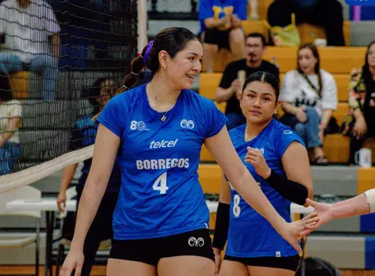 Con 16 años ya es campeona y seleccionada nacional en voleibol