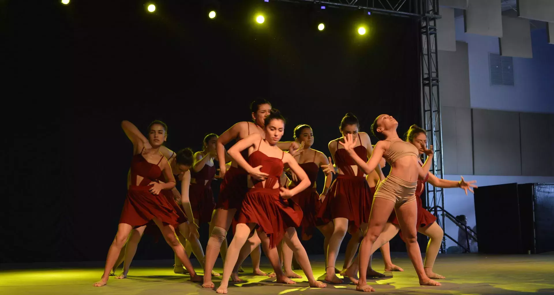 Representativo de baile en el Festival de Cultura y las Artes  